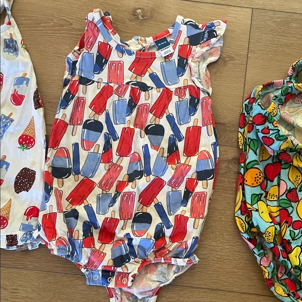 Colorful Baby Rompers Set - Picture 4 of 7